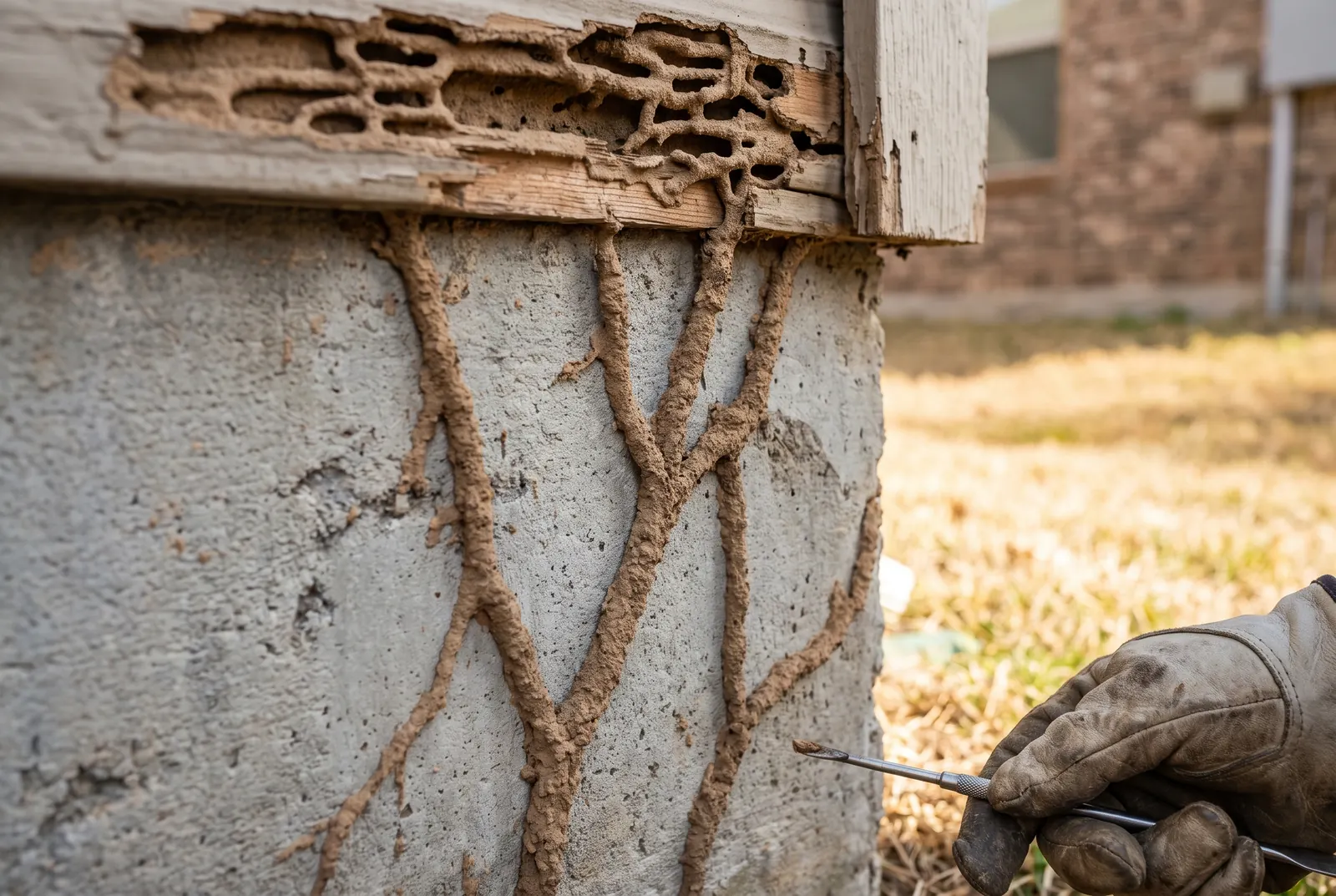 Termite barrier and structural protection